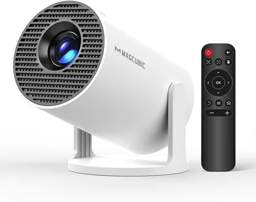 Miniatura 9 de Magcubic HY300GT - Miniproyector con WiFi y Bluetooth, proyector portátil inteligente compatible con 260 ANSI y 2K, enfoque automático y corrección