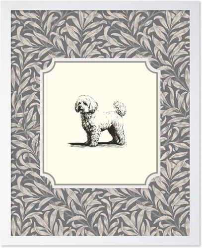 Miniatura 60 de Poster Master Póster Vintage de Cocker Spaniel Inglés - Impronta Retro de Perro - Arte Floral - Arte de Cachorros - Arte para Amantes de Animales