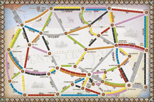Miniatura 9 de Ticket To Ride Colección mapas volumen 5: juego de mesa Reino Unido