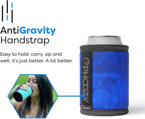 Miniatura 8 de PHOOZY Enfriador de latas aislado para latas delgadas de 12 oz - El aislamiento patentado de la NASA mantiene las bebidas frías 10 veces más tiempo