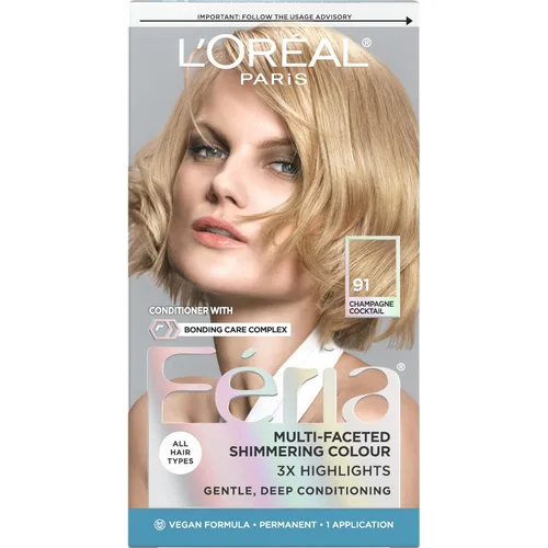 Miniatura 18 de L'Oreal Paris Feria - Tinte permanente multifacético y brillante, 60 Crystal Brown (castaño claro), paquete de 1 60 marrón claro