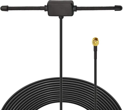 Bingfu Antena de montaje adhesivo 4G LTE Antena celular SMA macho antena dipolo compatible con unidad principal estéreo de coche 4G LTE Telemática
