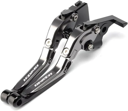 Miniatura 5 de F - Palancas de embrague de freno plegables ajustables y extensibles para motocicleta Suzuki GIXXER 250 SF 250SF 150 125 2020-2023 Y (color negro)