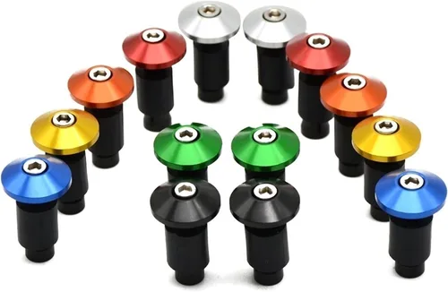 Miniatura 5 de Tapones de empuñadura de motocicleta para Kawasaki KX KLX KFX KDX 65 80 85 125 250 250 450 450 150 F/R/S Accesorios de motocicleta 0.866 in 7/8