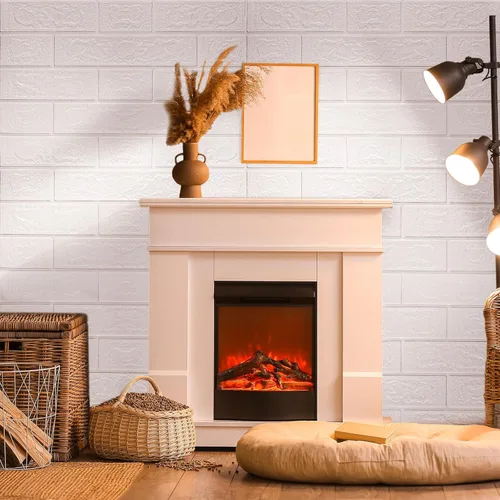 Miniatura 4 de Papel tapiz de ladrillo 3D autoadhesivos, paneles de pared 3D, papel tapiz extraíble, impermeable, espuma de polietileno, pintable, para dormitorio