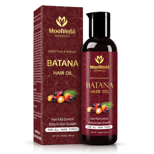 Aceite puro de batana para el crecimiento del cabello por el Dr. Sebi procedente de Honduras | Promueve un cabello más grueso, brillante, más fuerte