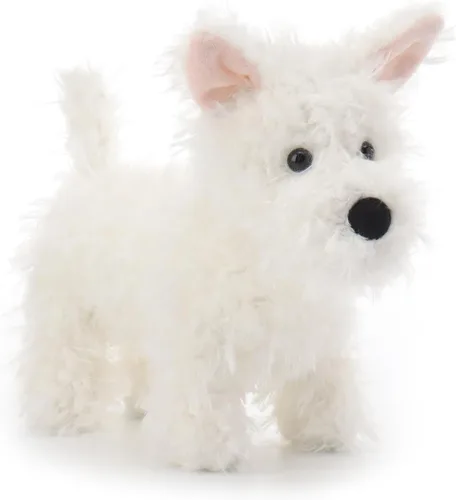 Miniatura 2 de Apricot Lamb Encantadores animales de peluche West Highland para niños, suaves y lindos juguetes de peluche para bebé niña y niño, 7.9 pulgadas