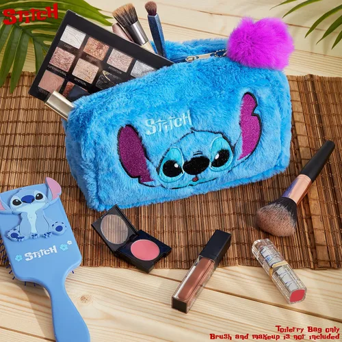 Miniatura 2 de Disney Bolsa de aseo de puntada para mujeres y adolescentes, accesorios de viaje lindos con cremallera, bolsa de maquillaje para cosméticos, regalos