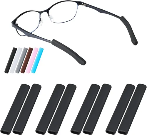 Miniatura 9 de Gdnmapt - Cojín de silicona para los oídos, antideslizante para los ojos, agarre cómodo para los oídos, solución de almohadillas para orejas 2 pares