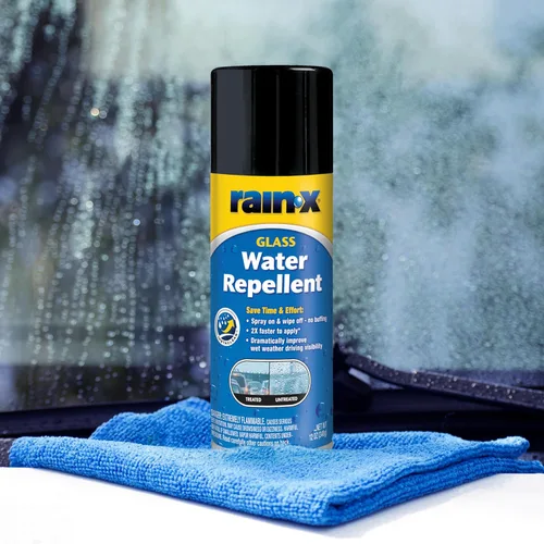 Miniatura 17 de Tratamiento de vidrio Rain-X, paquete de 1, Amarillo