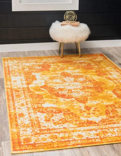 Miniatura 21 de Unique Loom Sofia Collection - Alfombra tradicional vintage, inspirada en Francia (7 pies x 10 pies, rectangular, negro/gris claro)