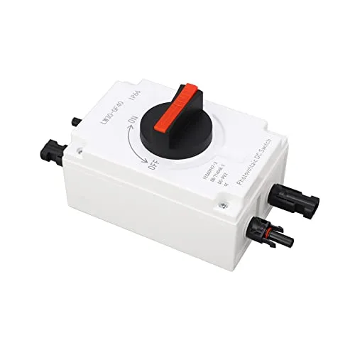 Miniatura 4 de Interruptor de desconexión rápida solar fotovoltaica CC 1500 V 32 A, disyuntor miniatura de CC IP66, caja combinada solar para sistema de paneles