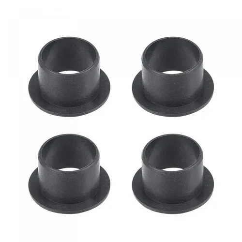 Miniatura 18 de uxcell - Cojinetes de manga con brida, 12 mm de diámetro interior, 14 mm de diámetro exterior, 10 mm de longitud, buje sin aceite envuelto en POM