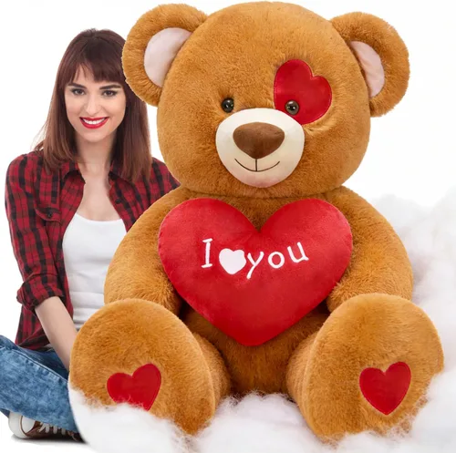Miniatura 9 de Tezituor Paquete de 3 osos de peluche a granel de 14 pulgadas para niños, osos de peluche pequeños a granel para decoración de baby shower, Navidad