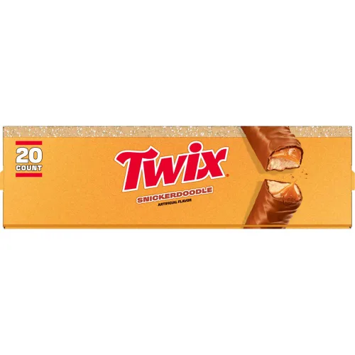 Miniatura 4 de TWIX Snickerdoodle - Barras de caramelo de chocolate con leche y canela a granel para películas, viajes, recuerdos de fiesta, bolsas de golosinas