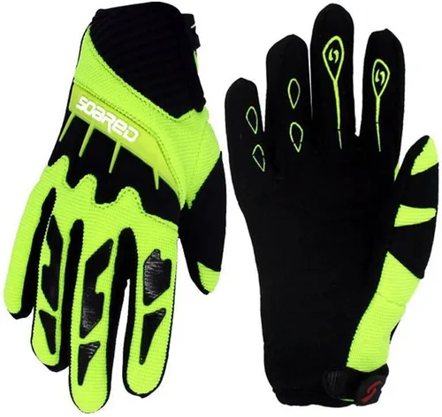 Gtopart 1.76oz Kids Guantes de ciclismo de dedo largo completo, guantes de monopatín, guantes de patinaje sobre ruedas