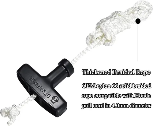 Miniatura 4 de Arranque de retroceso GX160 GX120 GX200 con cables de tracción para Honda 4 HP 5.5 HP 6.5 HP Motor 28400-ZE1-003ZF 28400-Z0T-003ZA 28400-ZH8-013ZA