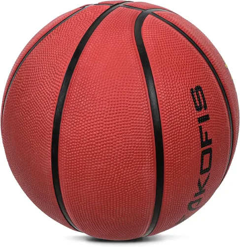 Miniatura 3 de Baloncesto para niños y niñas de 3/5 (22 pulgadas/27.5 pulgadas), baloncesto de goma de alta calidad para interiores y exteriores, para niños
