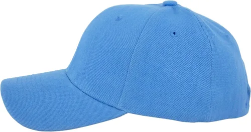 Miniatura 122 de Gorras de béisbol con correa trasera ajustable, lisas, negras, 12