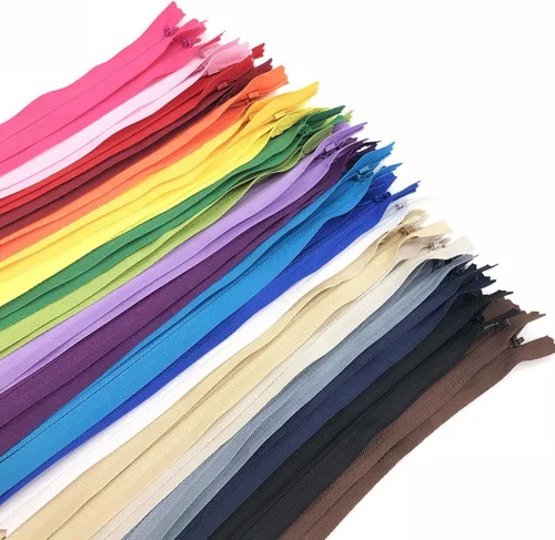 Miniatura 5 de 40 piezas cremalleras invisibles de espiral de nailon, cremalleras para ropa, herramientas de costura DIY para manualidades especiales