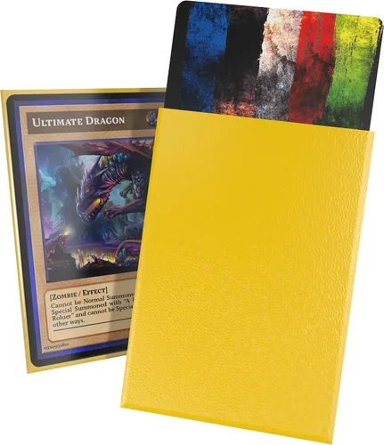 Miniatura 22 de Ultimate Guard Fundas exteriores para cartas Cortex, 100 fundas estándar de tamaño TCG, 66 x 91 mm, con respaldo negro, acabado brillante, sin PVC