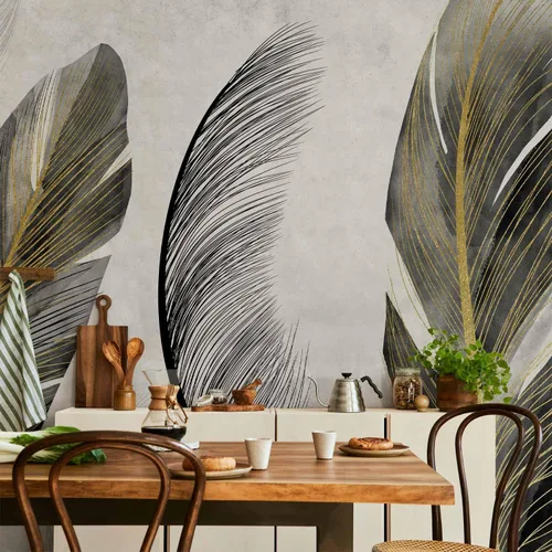 Miniatura 38 de artgeist Mural de pared de plumas de 98 x 69 pulgadas, tamaño XXL, no tejido, de forro polar, para decoración de pared, impresión fotográfica, #10