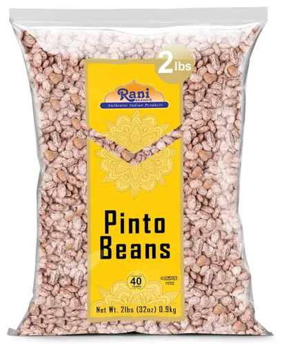 Miniatura 19 de Rani Black Eyed Peas, Guisantes de Carita Secos (Lobhia) 400oz (25lbs) 11.36kg Caja a Granel ~ Completamente Natural Vegano Kosher Apto