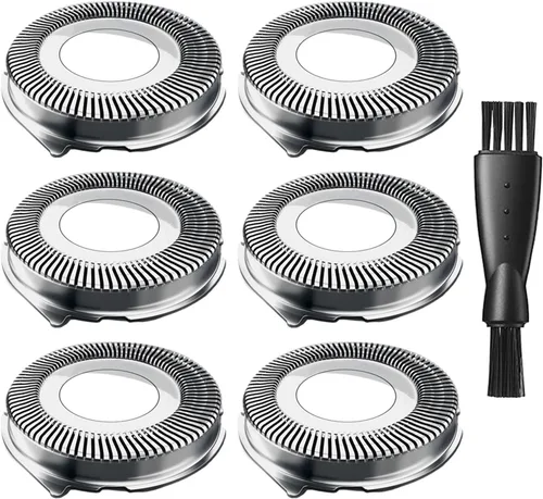 Paquete de 6 cabezales de repuesto SH30 compatibles con Philips Norelco Shaver 2400 cuchillas de repuesto compatibles con cabezales de repuesto