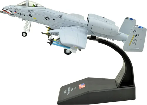 TANG DYNASTY (TM 1:100 A-10 Thunderbolt II modelo de avión de ataque a tierra de avión metálico, fuerza aérea estadounidense, modelo de avión