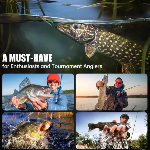 Miniatura 7 de Syosisny Juego de 5 señuelos de rana Topwater con ganchos sin hierbas, señuelos de pesca suaves con diseño realista, perfecto para pesca de lubina