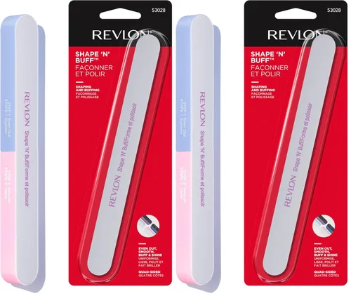 Miniatura 9 de Revlon Shape 'N' Buff - Bloque pulidor de uñas, herramienta de manicura todo en uno para dar forma y brillo a las uñas naturales, 1 unidad