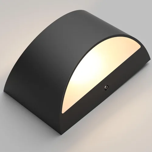 Miniatura 2 de Aipsun Aplique de pared LED moderno negro para interiores, 1 paquete de luces de montaje en pared con cable arriba y abajo para sala de estar