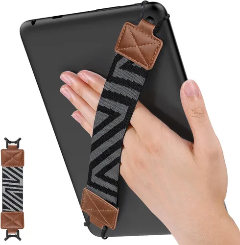 Miniatura 8 de MoKo Correa de mano de seguridad para tablet de 9 a 11 pulgadas, iPad/IP-ad Pro/iPad Air/Kindle Fire HD/Samsung, correa de mano versátil de alta