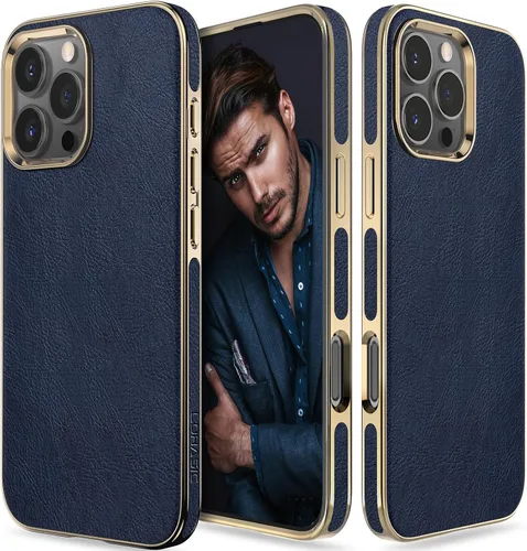 Miniatura 12 de LOHASIC Funda de piel diseñada para iPhone 13, funda clásica de lujo, suave, antiarañazos, a prueba de golpes, compatible con iPhone 13 de 6.1