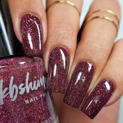 Miniatura 6 de KBShimmer Let The Beet Drop Esmalte de uñas de 0.5 onzas, botella de tamaño completo