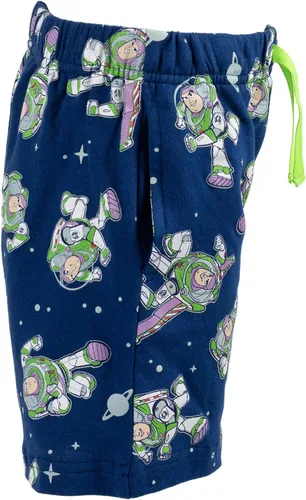 Miniatura 8 de Disney Pixar Cars Mickey Mouse King Toy Story Buzz Lightyear - Conjunto de camiseta gráfica y pantalones cortos de rizo francés