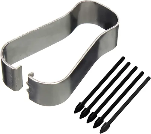 5 piezas Galaxy S23 Ultra Punta para lápiz capacitivo S23U Puntas de repuesto para lápiz capacitivo con pinzas para Samsung Galaxy S23 Ultra Pen Tip