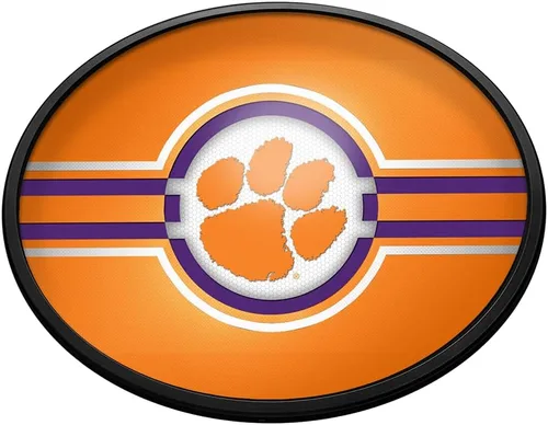 Miniatura 220 de The Fan-Brand NCAA Alabama Crimson Tide: Letrero de pared ovalado con luz – Decoración de fútbol, baloncesto, béisbol y deportes universitarios