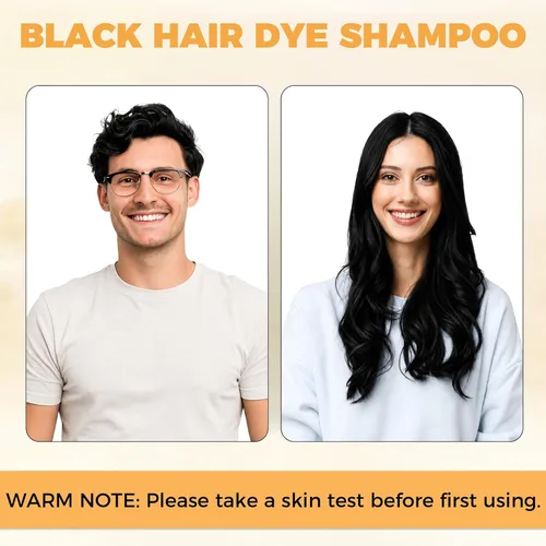 Miniatura 3 de YOURTONE Champú de tinte para cabello negro 3 en 1 para cobertura de canas, champú para colorear el cabello para mujeres y hombres, ingredientes