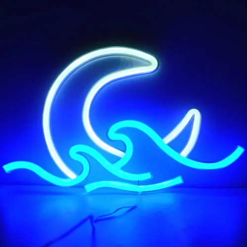 Miniatura 14 de ENUOLI Letreros de neón para bicicleta para decoración de pared, luces de neón de bicicleta para dormitorio, luz LED para bicicleta con USB