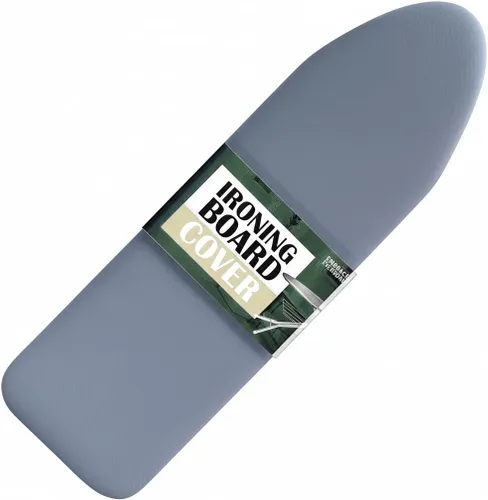 Miniatura 12 de Hearth & Harbor Funda para tabla de planchar y almohadilla de tamaño completo 15x54, acolchado grueso resistente a quemaduras con borde elástico
