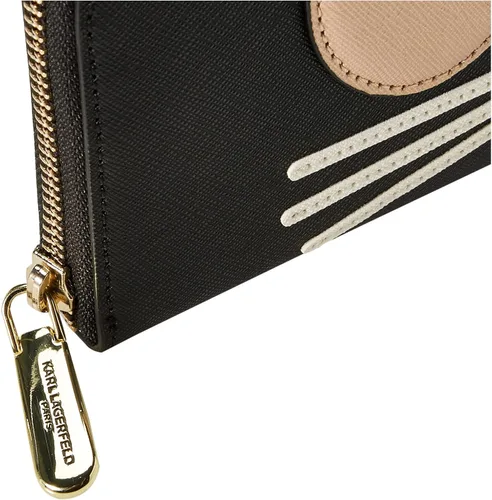 Miniatura 4 de Karl Lagerfeld Paris Hermine - Cartera continental con cremallera