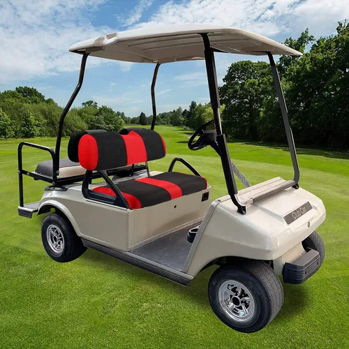 Miniatura 8 de Fundas de asiento delantero para carrito de golf EZGO, cubierta de asiento para carrito de golf compatible con EZGO TXT, almohadilla de asiento OEM