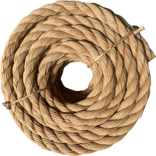 Miniatura 7 de ATERET Twisted ProManila - Cuerda UnManila I 1 1/2 pulgadas x 10 pies I Cuerda de polipropileno sintético de 3 hebras I Multiusos, ligera