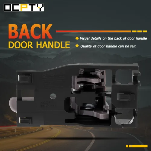 Miniatura 6 de OCPTY Manijas de puerta interiores delanteras y traseras del lado izquierdo del conductor de repuesto para Toyota Sequoia 2001-2007 para Toyota