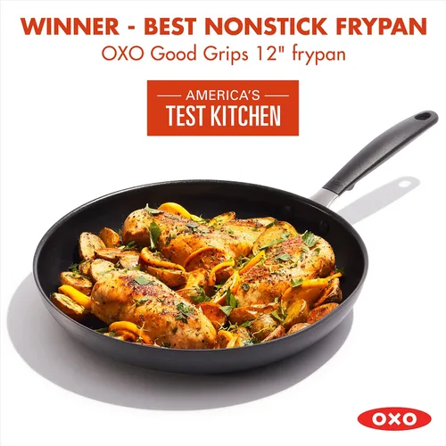 Miniatura 4 de OXO Sartén antiadherente para inducción Magneto - Utensilios de cocina aptos para inducción y horno, 11.8 in, color negro