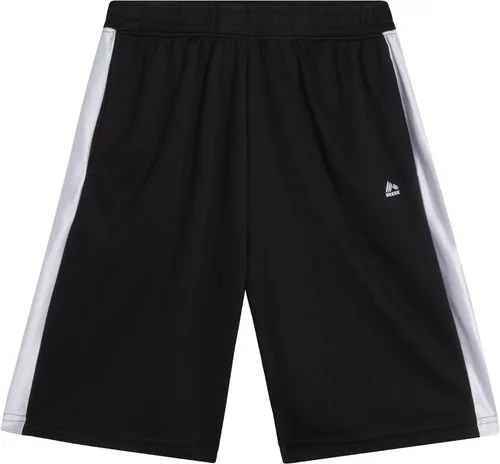Miniatura 6 de RBX Pantalones cortos deportivos para niños, paquete de 4 pantalones cortos de malla polar de rendimiento para correr, gimnasio, baloncesto
