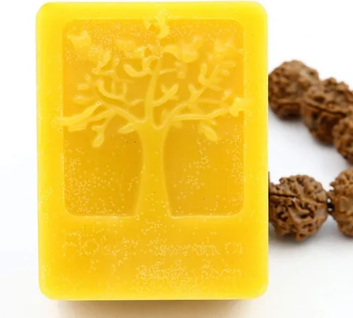 Miniatura 3 de TooGet Bloques de cera de abeja amarilla pura, barras de cera de abeja 100% natural, triple filtrado, calidad premium, grado cosmético, 14 onzas