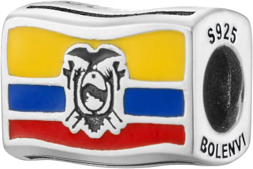 Miniatura 46 de Bolenvi Banderas Travel Country, dijes para el día de la madre, plata de ley 925 para pandora y pulseras o collares similares, joyería para mujeres