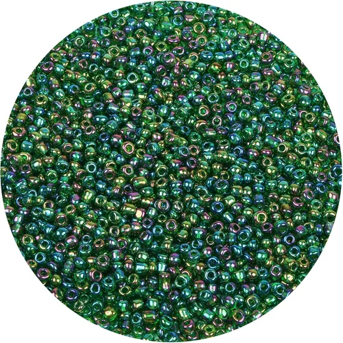 Miniatura 24 de 2200 cuentas de semillas de vidrio a granel, cuentas de poni 6/0 de 0.157 pulgadas a granel para fabricación de joyas, cuentas espaciadoras sueltas